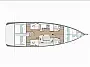 Jeanneau Sun Odyssey 490 - Layout image